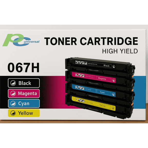 High Yield 3,130 pages Toner cartridge 067H 067 Compatible For Canon LBP633Cdw LBP632Cdw MF656Cdw MF654Cdw