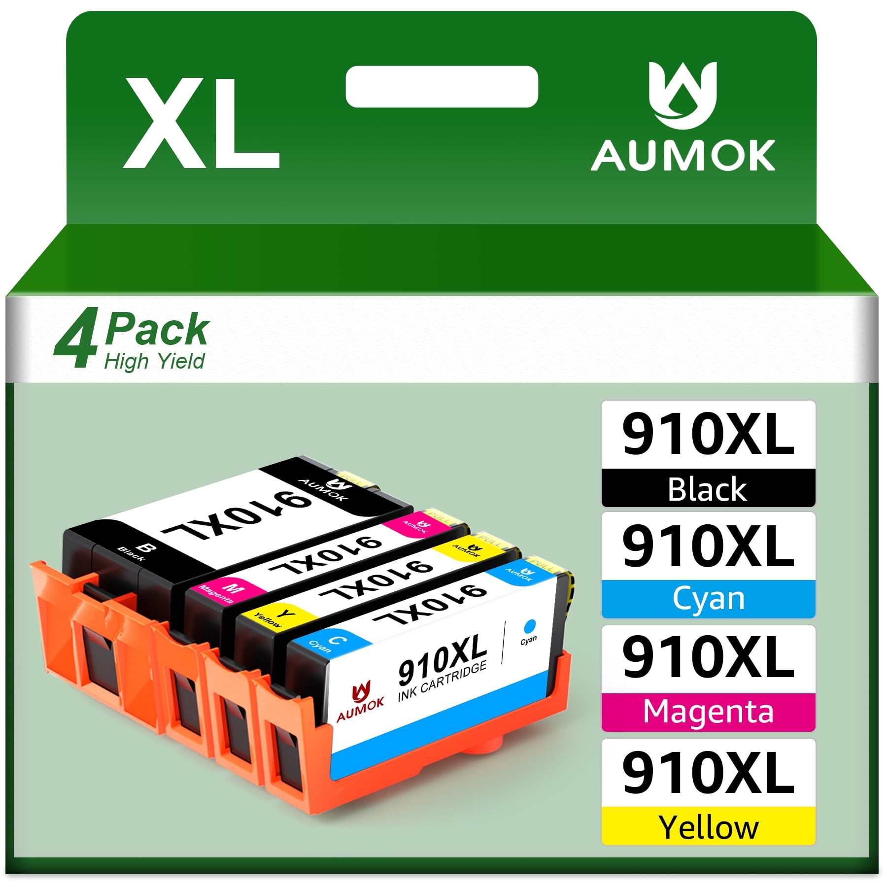 High Yield 910XL Ink Replacement For Printer Ink HP 910 Combo Pack ...