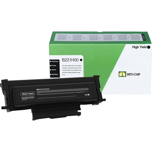 High Yield B221H00 Black Toner Cartridge Compatible with Lexmark B221H00 Toner Cartridge for Lexmark MB2236adwe MB2236i MB2236adw B2236dw Laser Printer, 3000 Pages