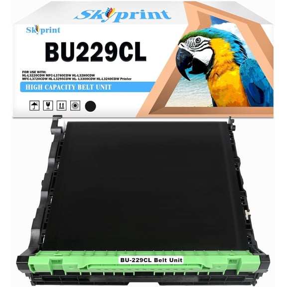High Yield BU229CL Belt Unit BU-229CL Transfer Belt Unit Compatible with HL-L3220CDW MFC-L3780CDW HL-L3280CDW MFC-L3720CDW HL-L3295CDW HL- L3300CDW HL-L3240CDW Printer (1-Pack)