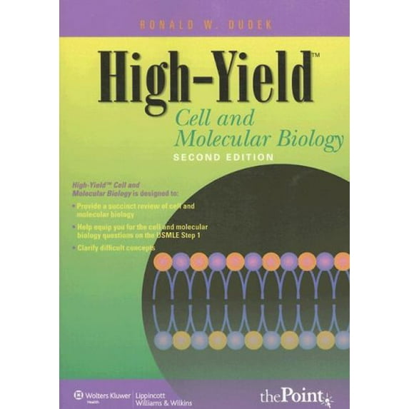 Pre-Owned High-Yield Cell & Molecular Biology (Paperback) 078176887X 9780781768870