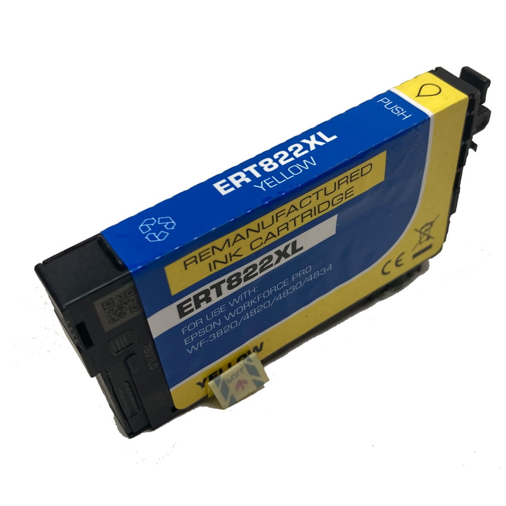 HighYield Yellow Ink Cartridge (with Chip) Show Ink Level for Epson