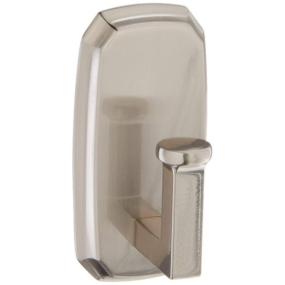 High and Mighty 515804 Tool Free Scalloped Hook, 25 lb. Limit, Brushed Nickel