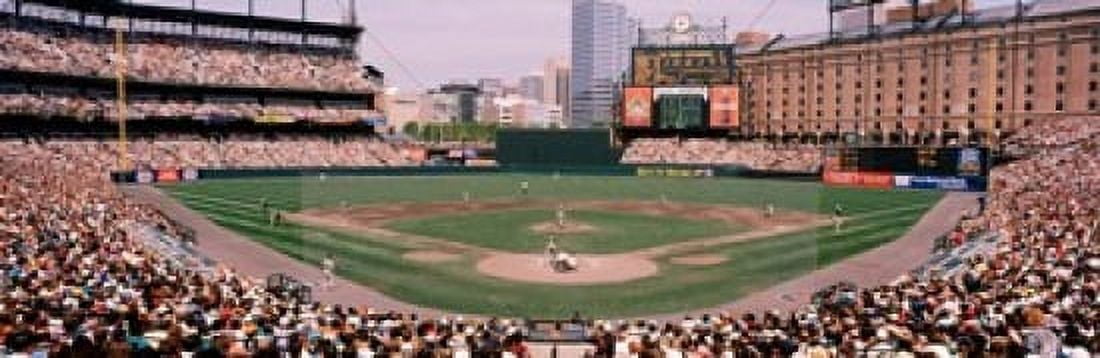 High angle view of a baseball field Baltimore Maryland USA Canvas Art - Panoramic Images (18 x 6)