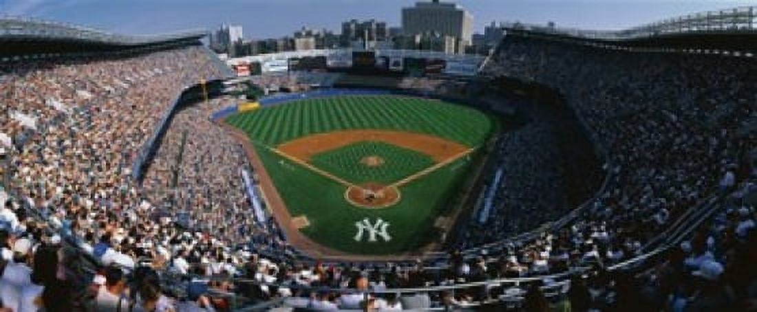 High angle view of a baseball stadium Yankee Stadium New York City New York State USA Canvas Art - Panoramic Images (15 x 6)