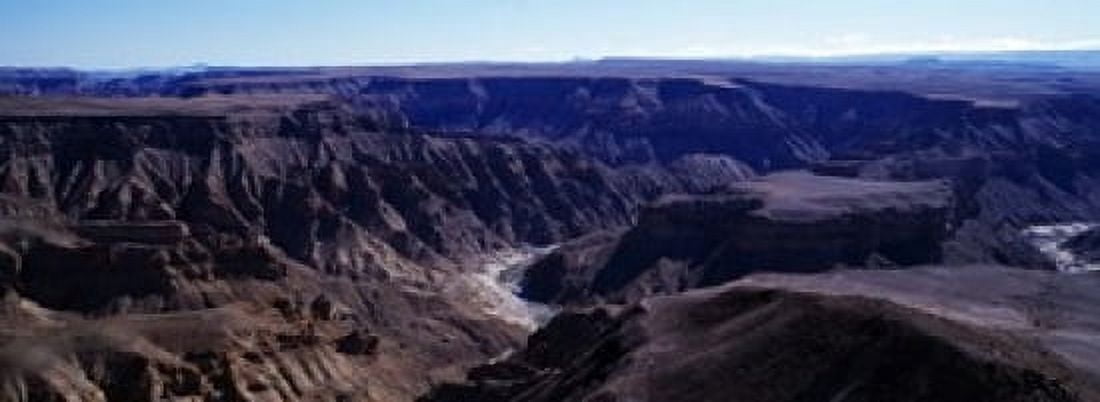 High angle view of a canyon Fish River Canyon Namibia Canvas Art - Panoramic Images (18 x 7)