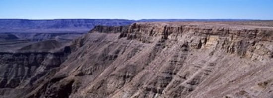 High angle view of a canyon Fish River Canyon Namibia Canvas Art - Panoramic Images (36 x 13)