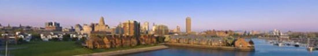 High angle view of a city Buffalo New York State USA Canvas Art - Panoramic Images (22 x 4)
