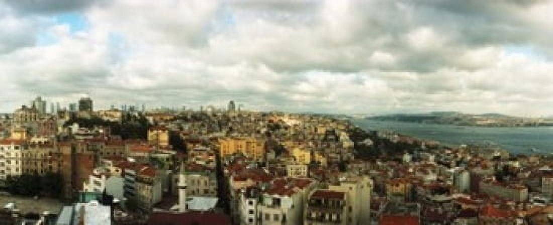 High angle view of a city Istanbul Turkey Canvas Art - Panoramic Images (30 x 13)