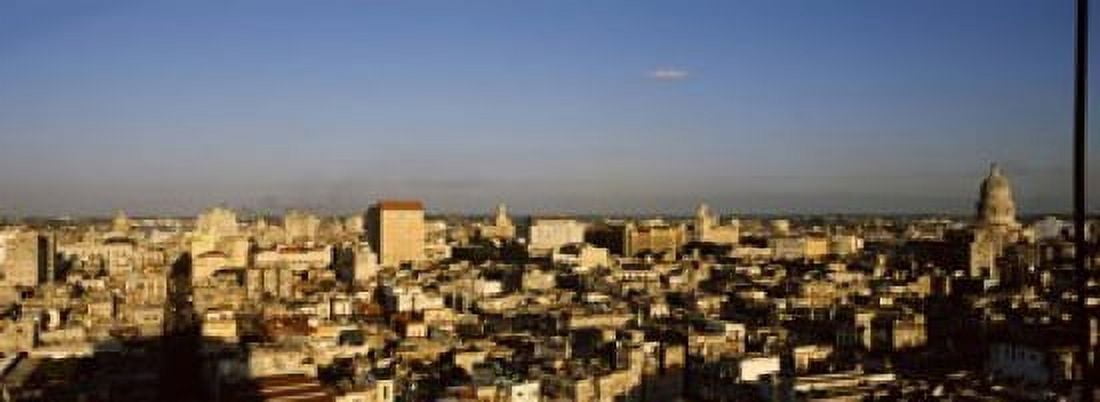 High angle view of a city Old Havana Havana Cuba Canvas Art - Panoramic Images (18 x 7)