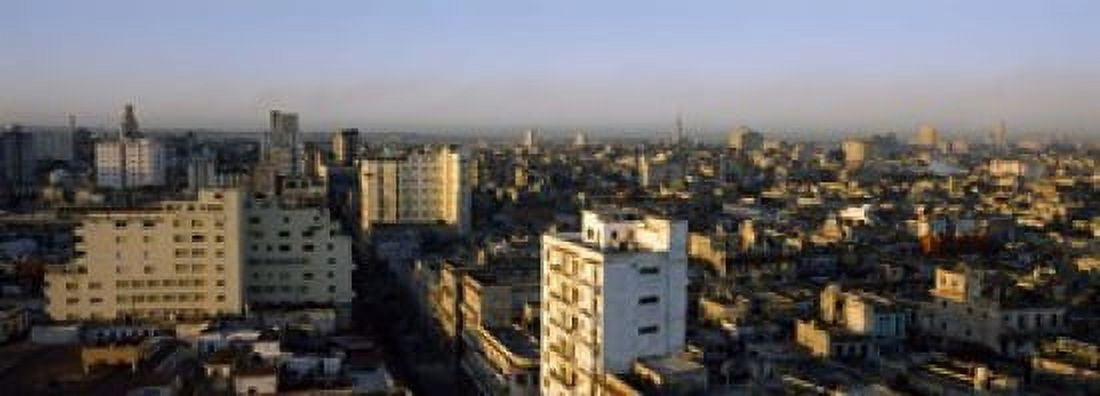 High angle view of a city Old Havana Havana Cuba Canvas Art - Panoramic Images (18 x 7)