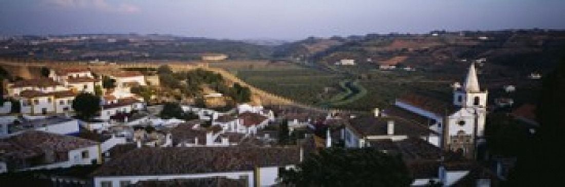 High angle view of a city Portugal Canvas Art - Panoramic Images (18 x 6)
