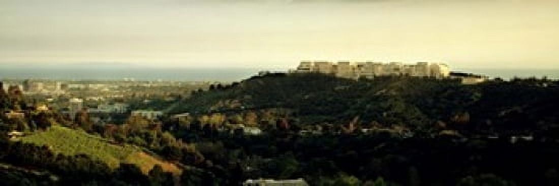 High angle view of a city Santa Monica Los Angeles County California USA Canvas Art - Panoramic Images (18 x 6)