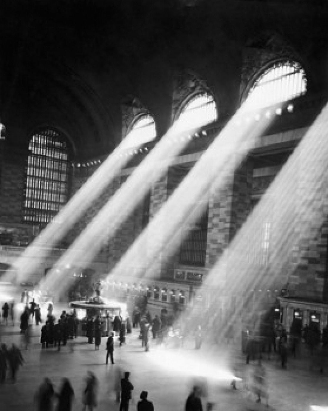 High angle view of a group of people in a railroad station Grand Central Terminal Manhattan New York City New York USA Canvas Art - (24 x 36)