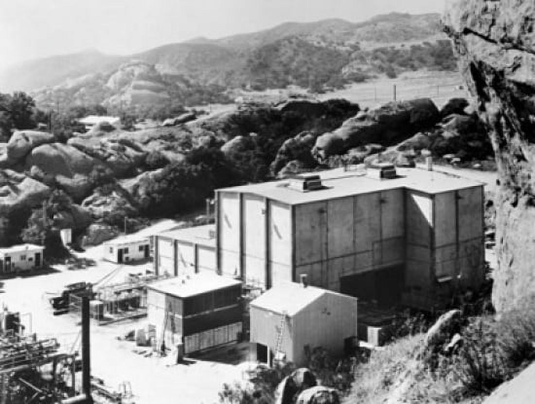 High angle view of a nuclear power station Canvas Art - (18 x 24)