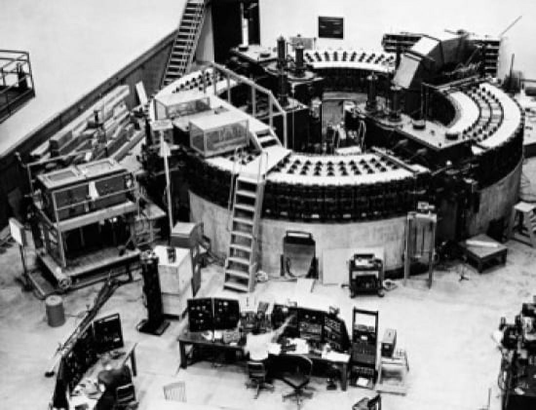 High angle view of a synchrotron in a laboratory California Institute of Technology Pasadena California USA Canvas Art - (24 x 36)