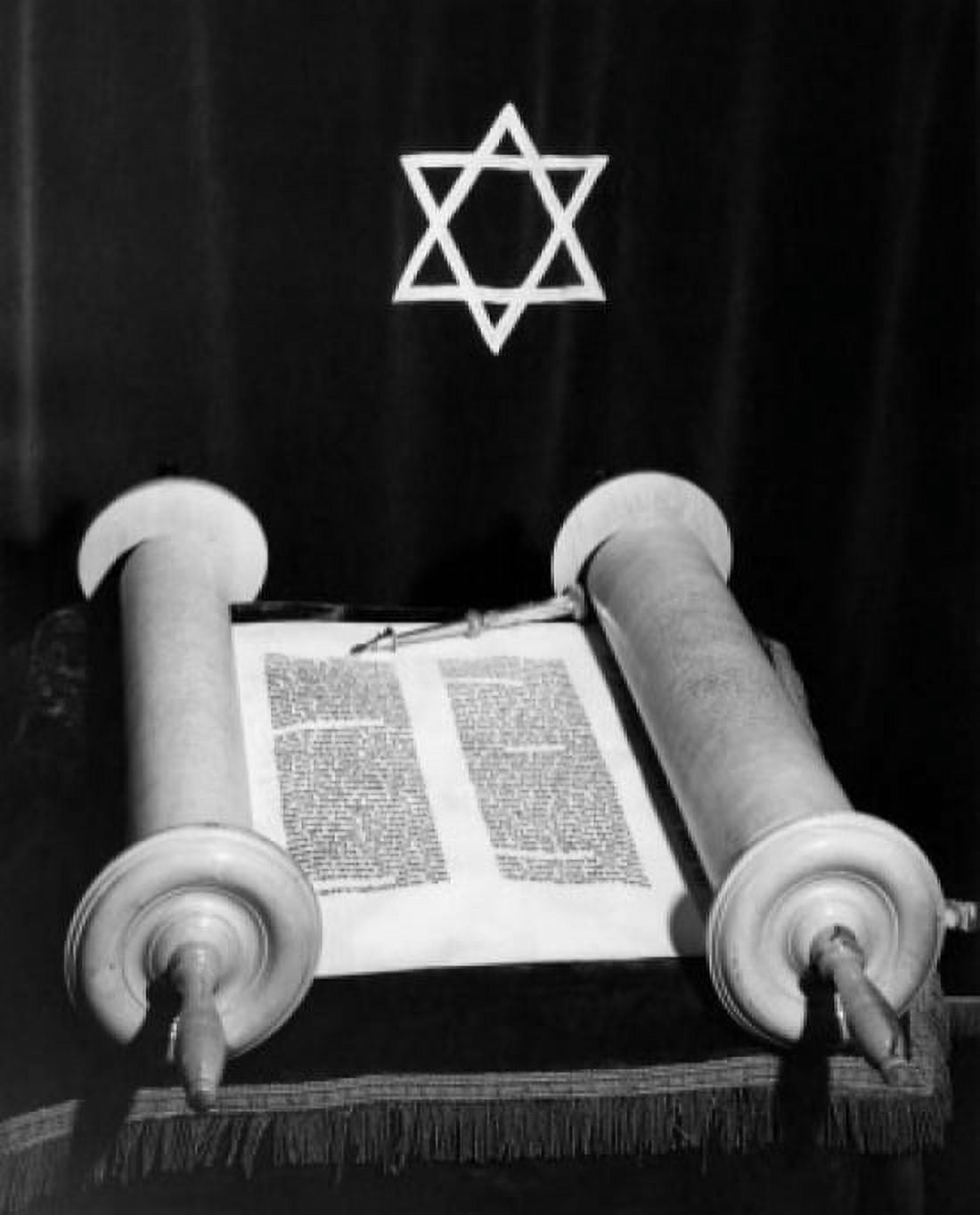 High angle view of a torah Canvas Art - (24 x 36)