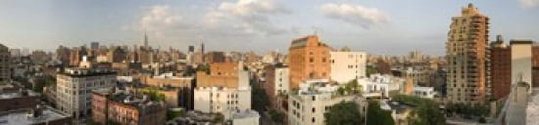 High angle view of buildings in a city Manhattan New York City New York State USA Canvas Art - Panoramic Images (20 x 5)
