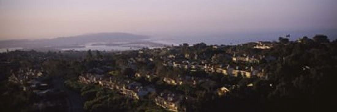 High angle view of buildings in a city Mission Bay La Jolla Pacific Beach San Diego California USA Canvas Art - Panoramic Images (18 x 6)