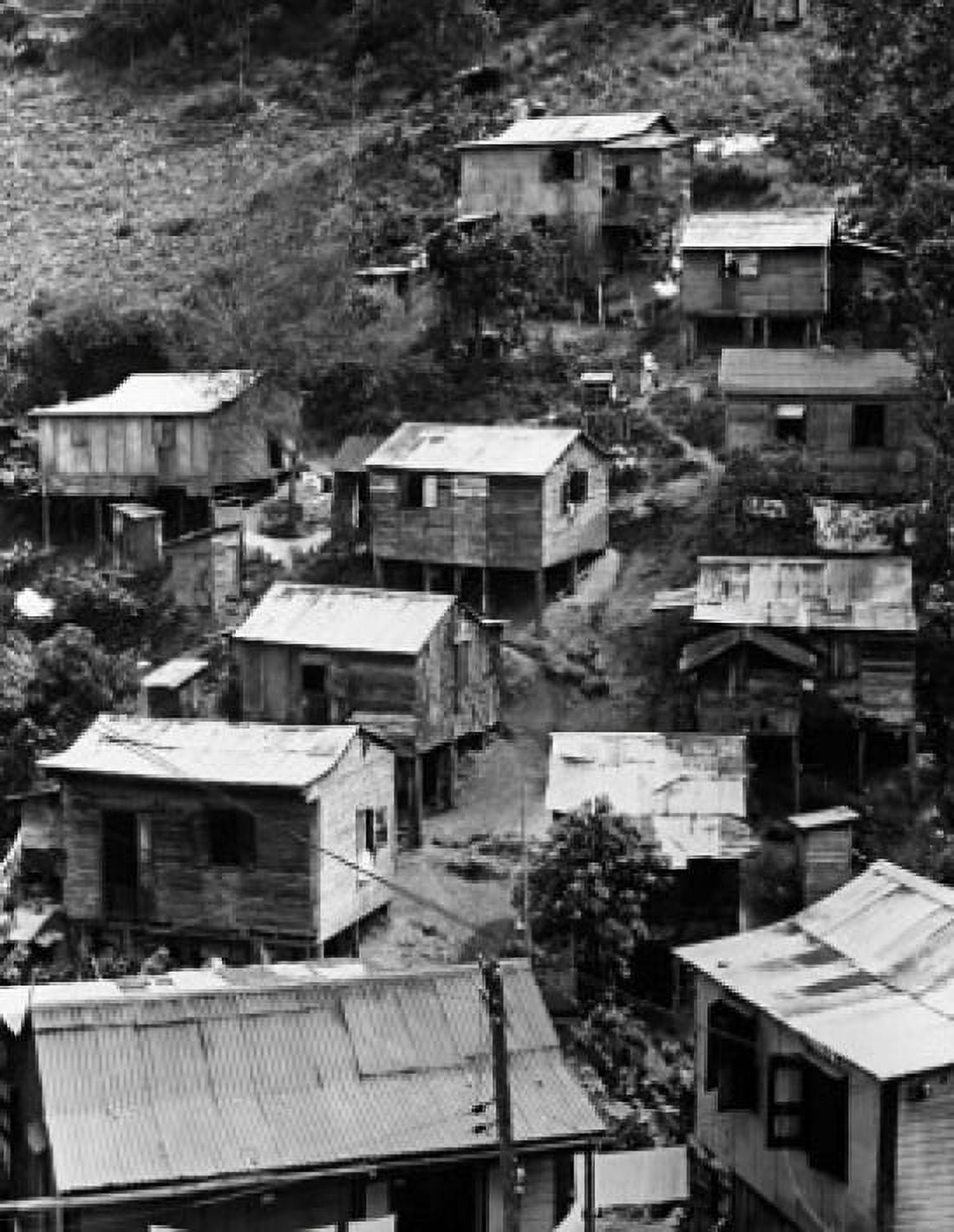 High angle view of houses on a hill Puerto Rico Canvas Art - (18 x 24)
