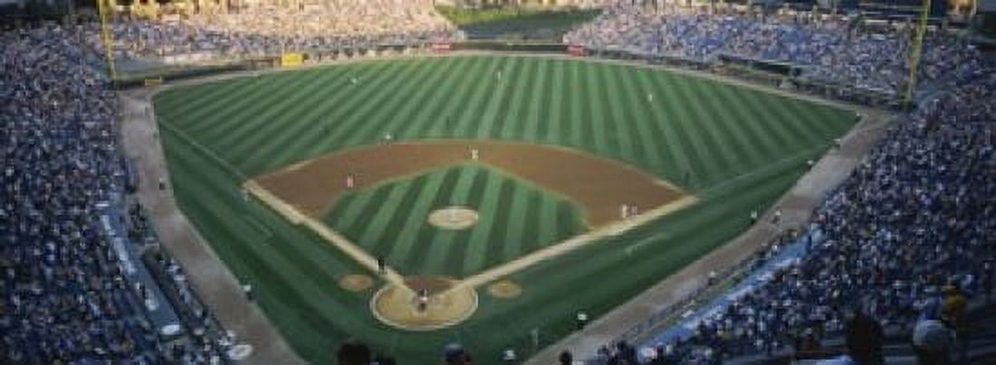 High angle view of spectators in a stadium US Cellular Field Chicago White Sox Chicago Illinois USA Canvas Art - Panoramic Images (18 x 7)