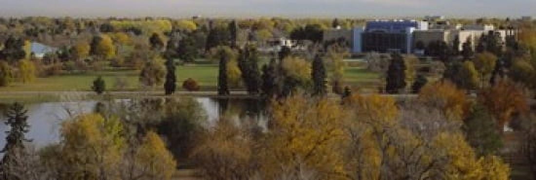 High angle view of trees Denver Colorado USA Canvas Art - Panoramic Images (18 x 6)