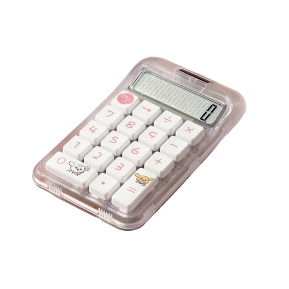High appearance portable Transpicuous shell Capibala small sugar calculator