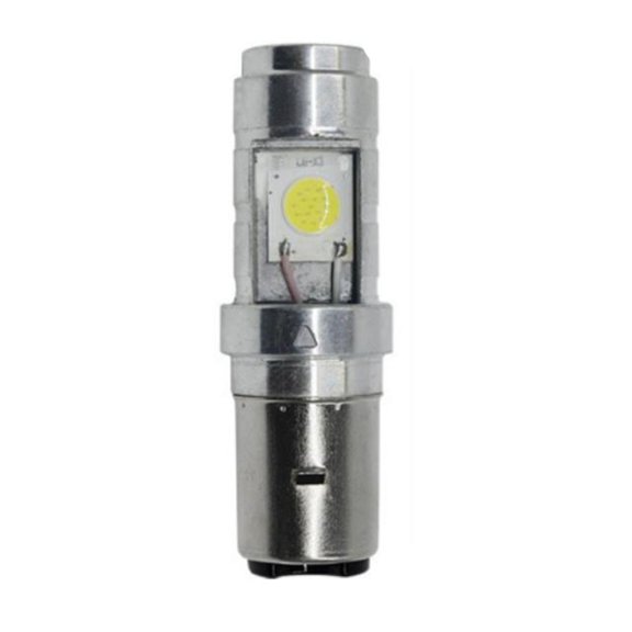 High brightness motorcycle LED headlight bulb accessories H4 BA20D P15D