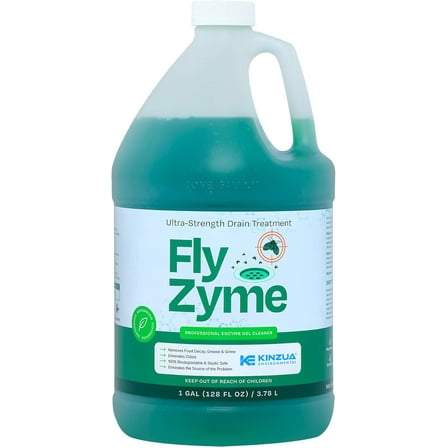 High concentration enzyme drain cleaner, fruit fly drain gel