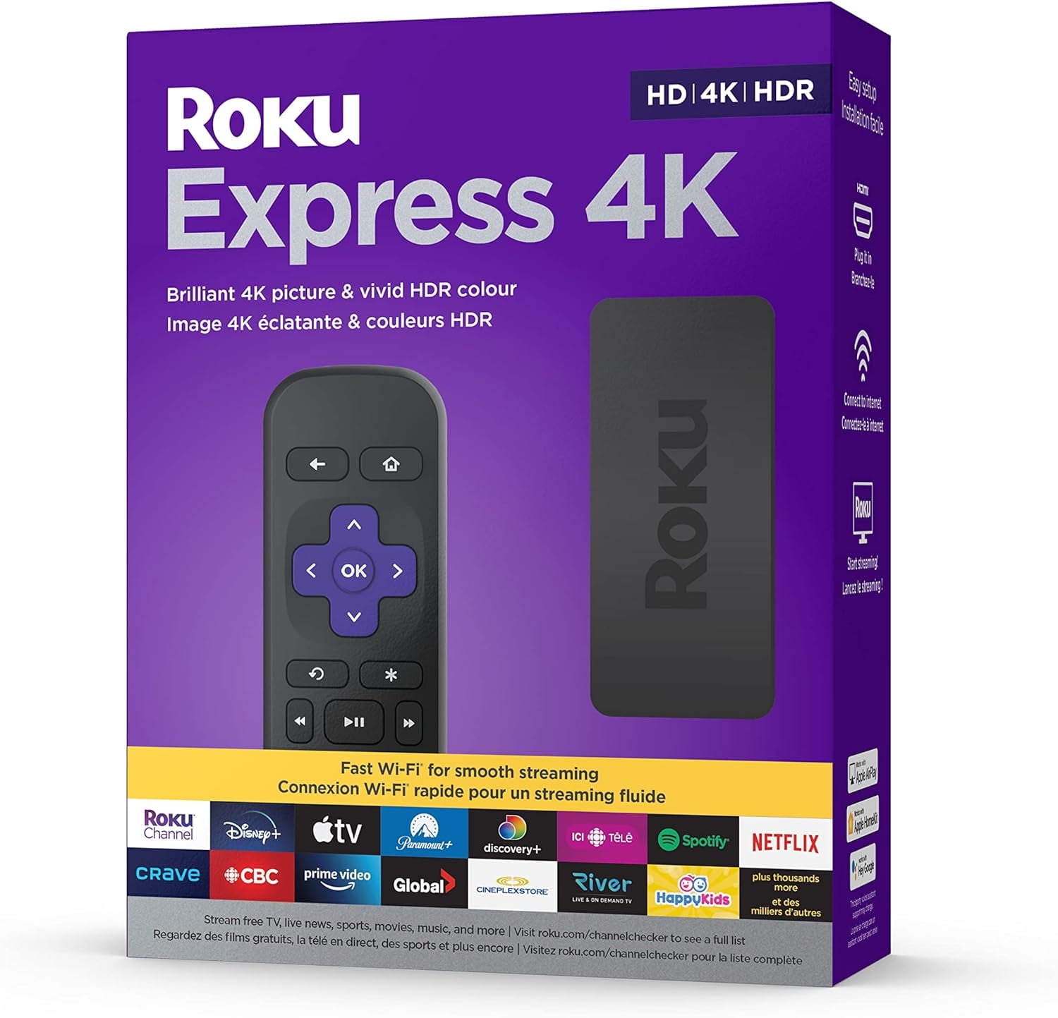 High-definition/4K/high dynamic range streaming player with smooth ...