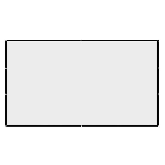 High-definition Video Projection Screen, Portable Foldable Projector Screen for Anti Crease Spandex Material