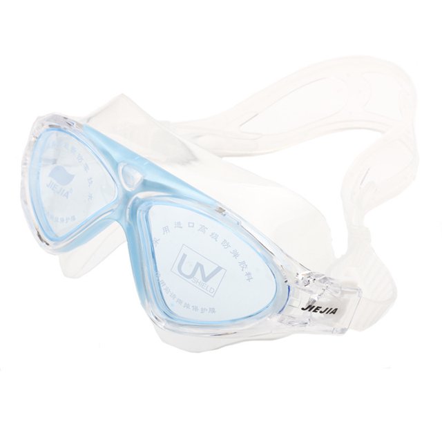 High definition anti fog and waterproof adult swimming goggles, large
