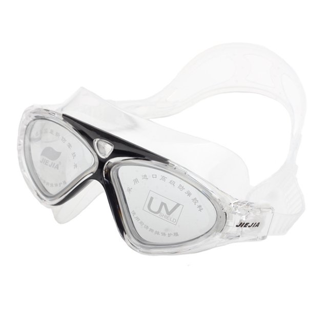 High definition anti fog and waterproof adult swimming goggles, large