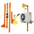 thumbnail image 1 of High - efficiency Air Conditioner Hoist, with Orange Metal Bracket, for Factory Workshop Outdoor Unit Installation, Warehouse Outdoor Unit Handling, and Factory Building Outdoor Unit Arrangement, 1 of 7