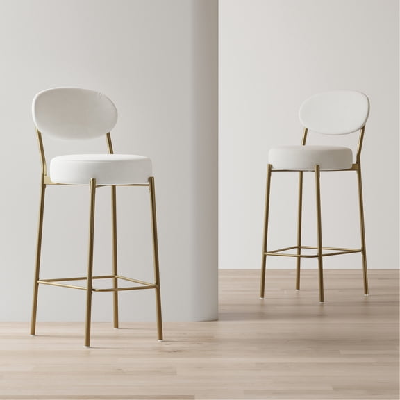 High - end Faux Leather / Indoor Use / Comfortable Stool Set