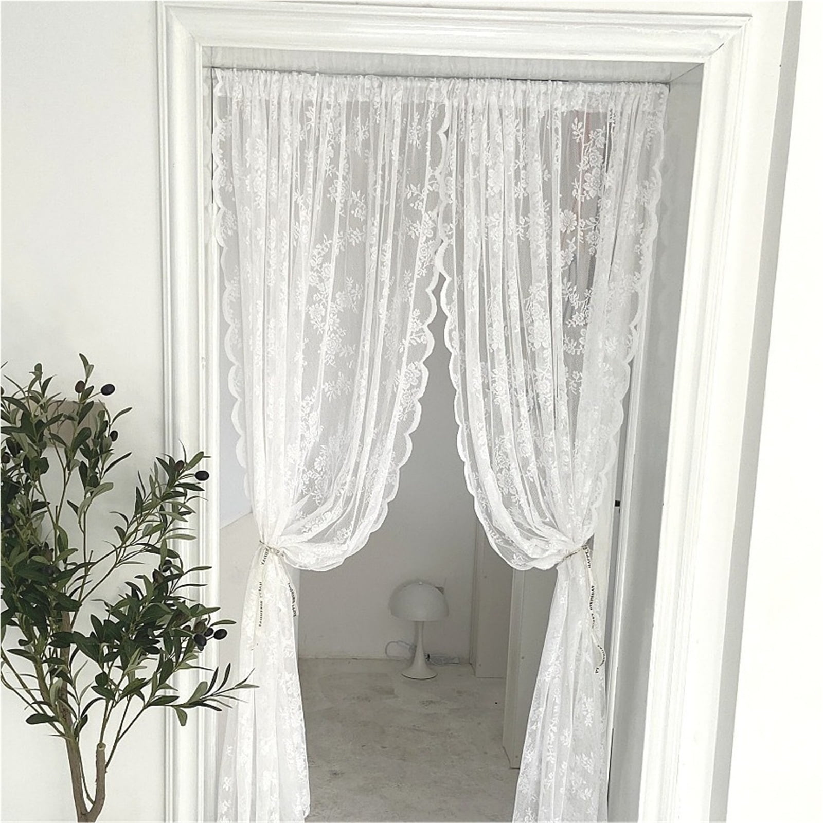 High-end Lace Curtains For Living Room And Bedroom Bay Windows DSV ...