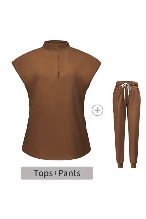 High-end Nurse Uniform Women's Split Suit Oral Dentistry Doctor Work Clothes Women's Elastic Quick-drying Doctor Professional Suit