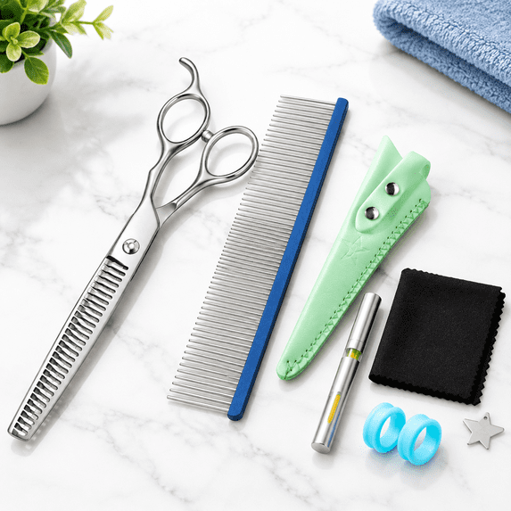 High-end Professional Dog Thinning Teeth Blending Shears Pet ...
