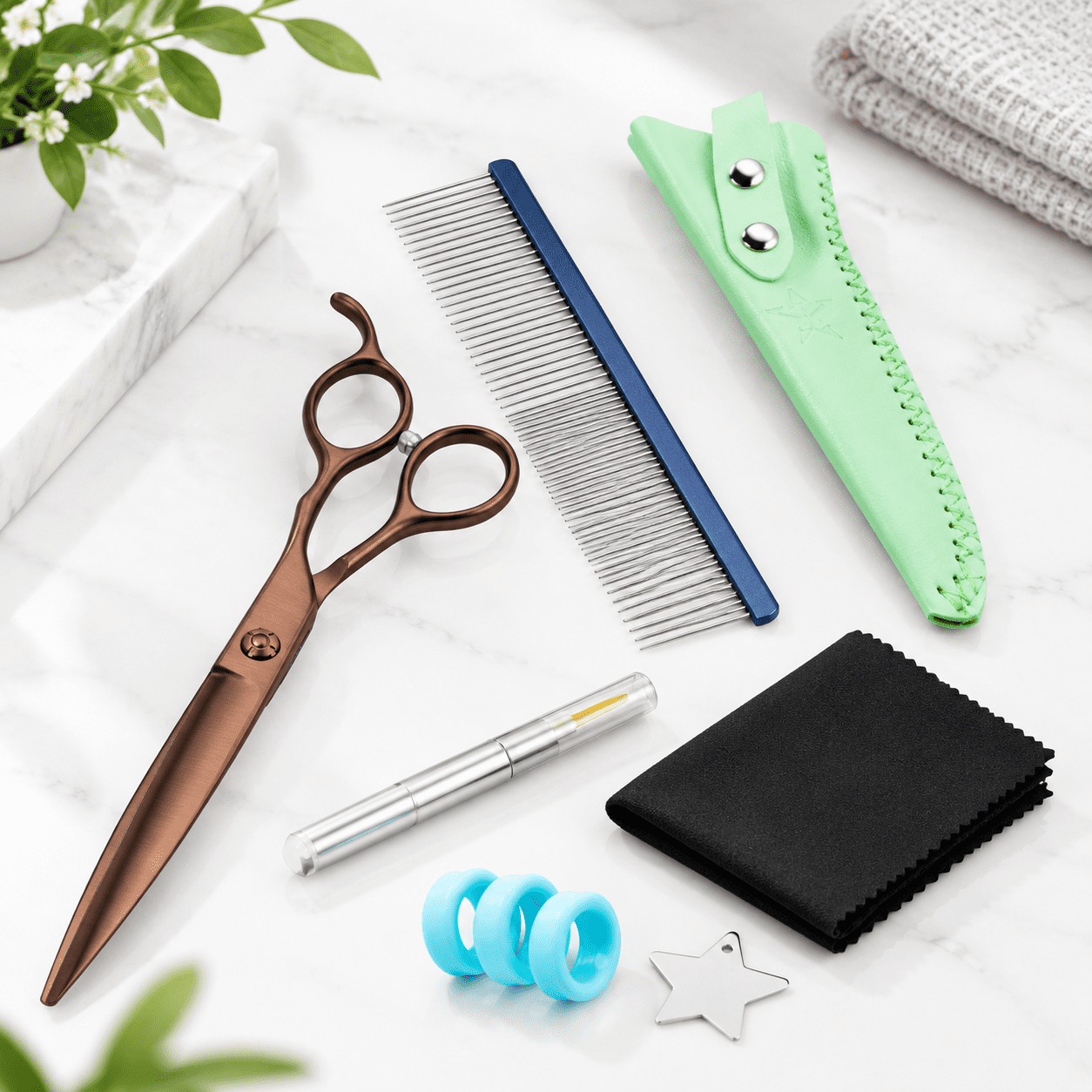 Hand Make Food High-end Professional Dogpet Shears 7 Inchesly Very Made Of Stainless ...