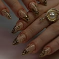 thumbnail image 1 of High-grade Simple Nail Stickers Three-dimensional Wear Armor, 1 of 5
