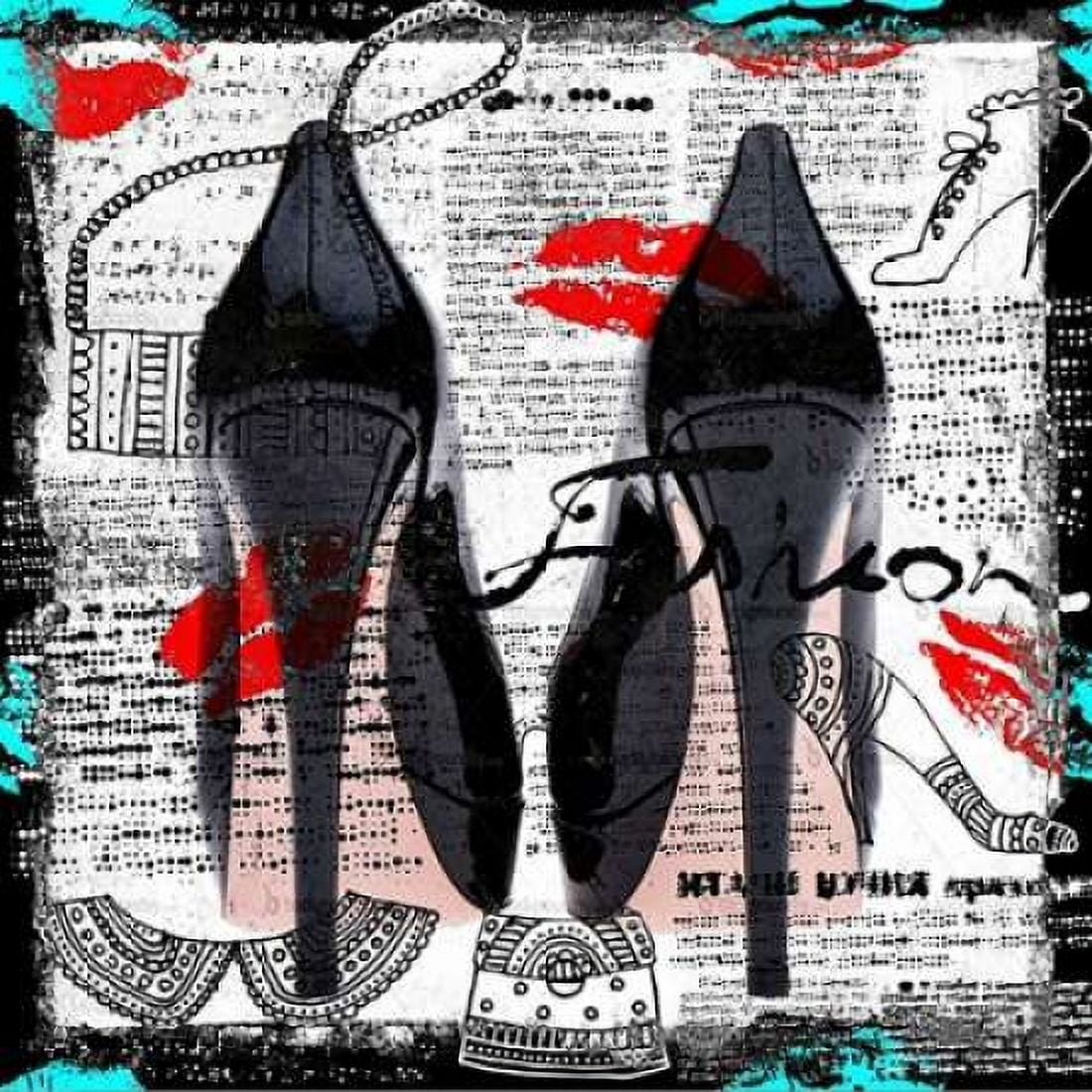 High heels I Canvas Art - Micha Baker (24 x 24)