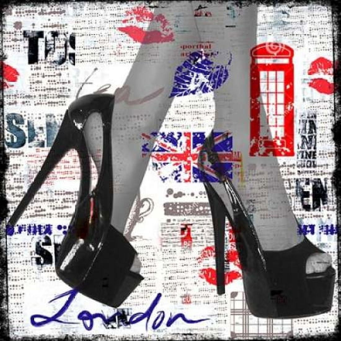 High heels II Canvas Art - Micha Baker (24 x 24)