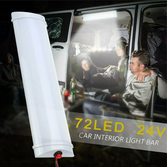 High intensity 72LED Reading Light for Car Interiors Easy Installation