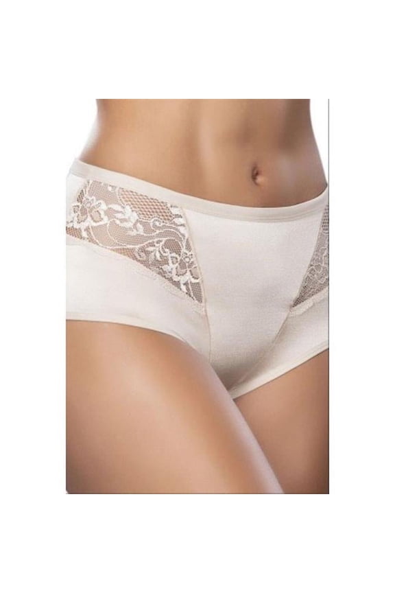 High-leg  High waisted Panty -  Nude M