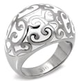 thumbnail image 1 of High polished (no plating) Stainless Steel Ring with No Stone for Women Style TK107, 1 of 5