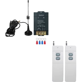 High power remote wireless remote control on/off switch
