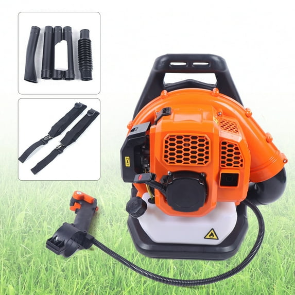 High-powered Two-stroke Backpack Leaf Blower Two-stroke Engine for Ecological Cleaning, Road Dusting, Snow Blowing