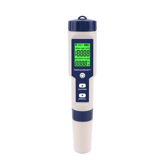 High-precision Digital Kitchen Sea Water Salinity Meter, Salt Concentration Meter, Salimeter For Food, Farming, Fish Pond,Soup ,Accurate - WITH BACKLIGHT