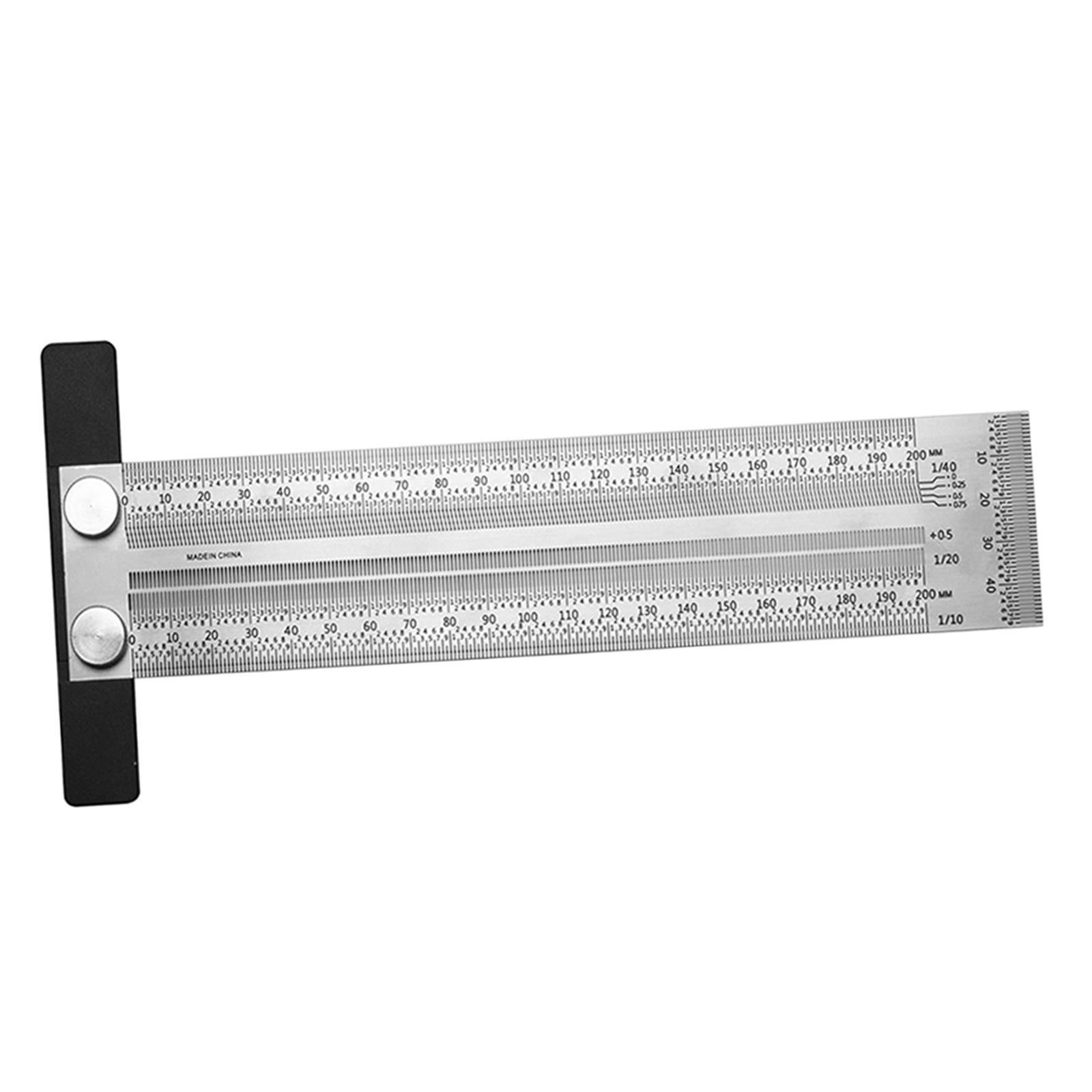 High-precision Ruler, Marking Ruler, Stainless Steel Hole Ruler for ...