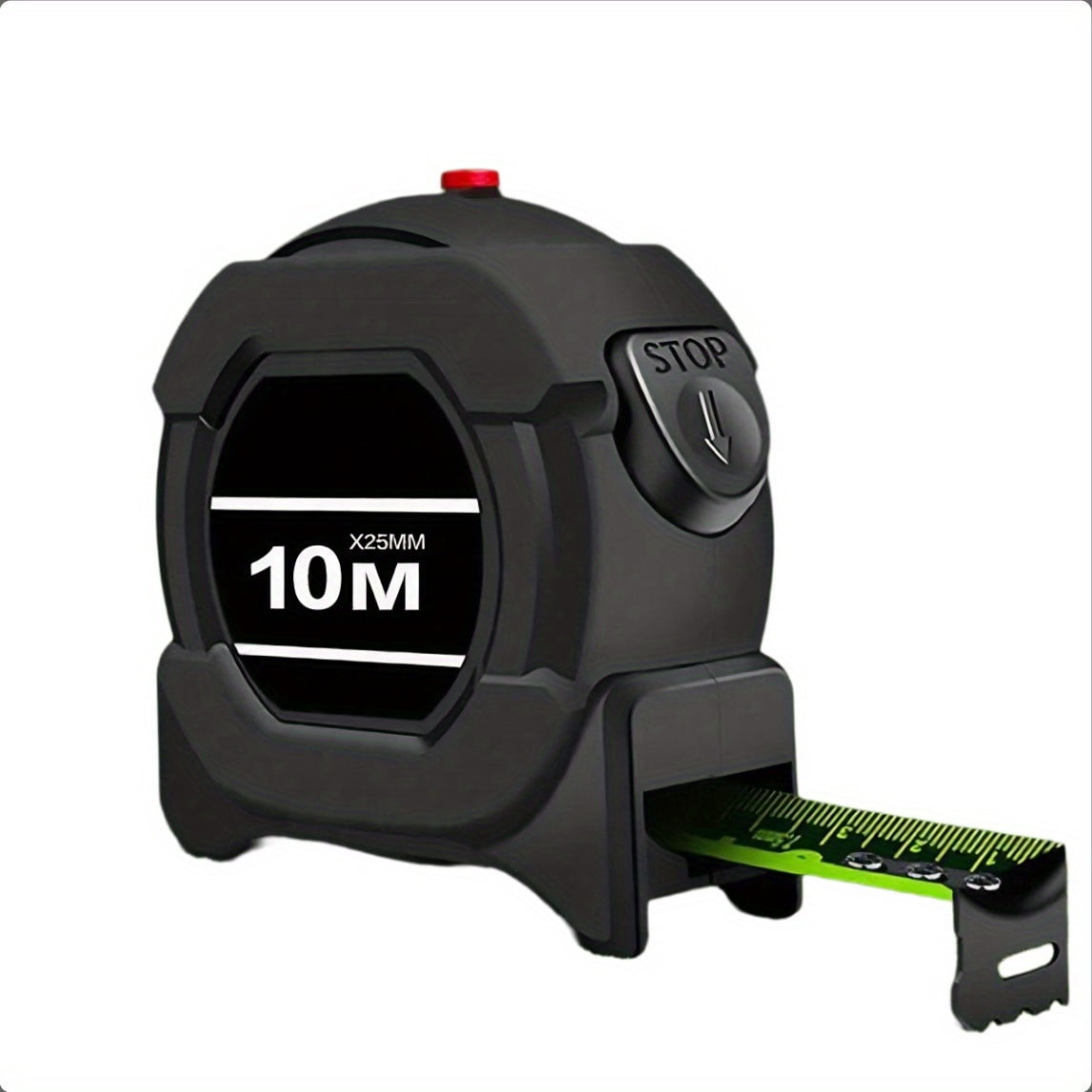 High-precision self-locking fluorescent measuring tape | 10 meters | Drop-proof, cut-proof | Essential tool for home renovation, DIY projects, and professional measurement.
